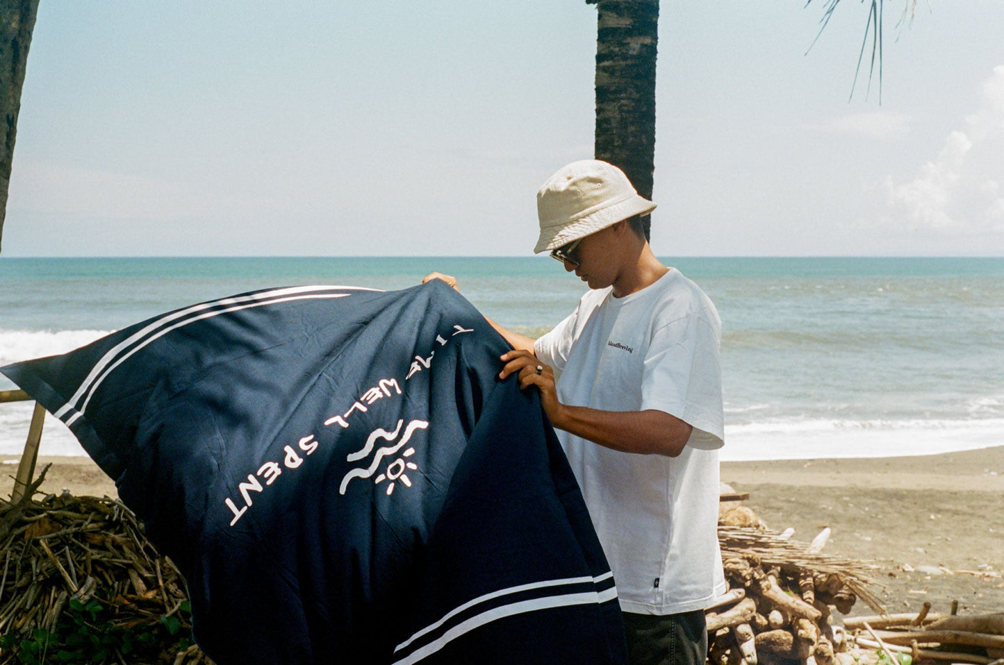 Time Well Spent Sarong Beach Towel