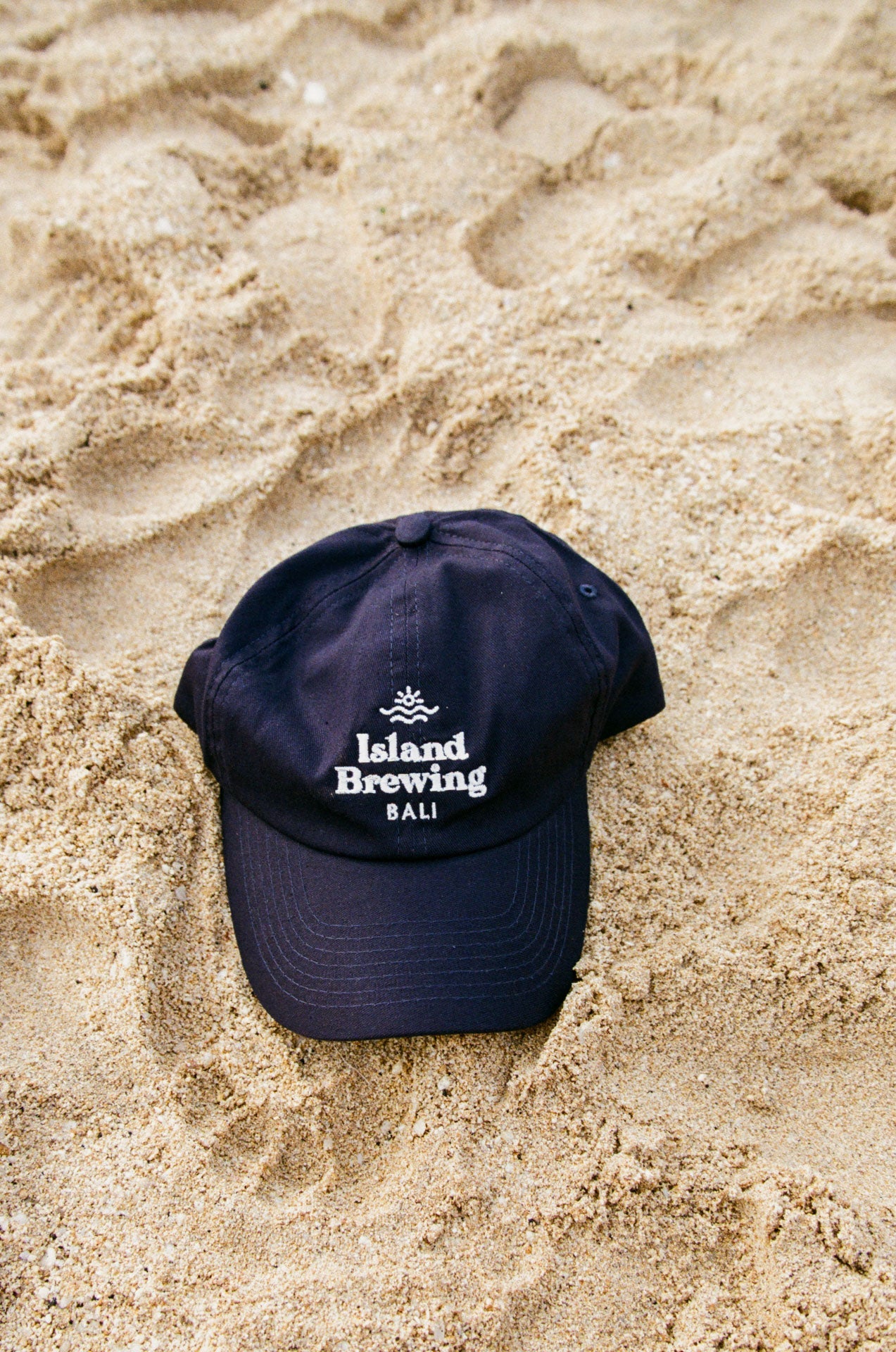 Topiku x Island Brewing Logo Dad Hat - Navy