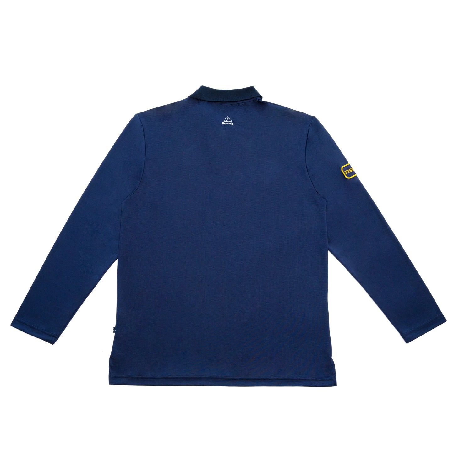 Fishin' L/S Polo Shirt - Navy